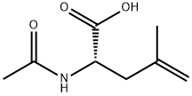 AC-4,5-脱氢-亮氨酸-OH 结构式