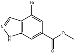 Methyl4-bromo-1H-indazole-6-carboxylate