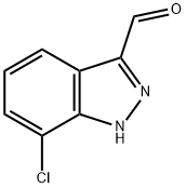 7-氯-3-吲唑 羧醛 结构式