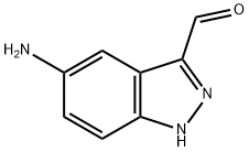 5-氨基-3-醛基吲唑 结构式