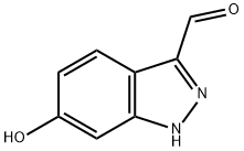 6-hydroxy-1H-indazole-3-carbaldehyde 结构式