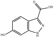 7-BROMO-1H-INDAZOLE-3-CARBOXYLIC ACID 结构式