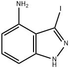 4-Amino-3-iodo-1H-indazol... 结构式