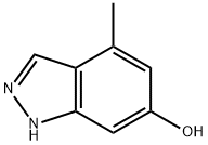 4-甲基-6-羟基吲唑 结构式