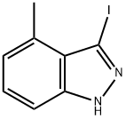 3-碘-4-甲基-1H-吲唑 结构式