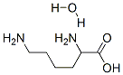 DL-赖氨酸一水化合物 结构式