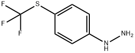 对三氟甲硫基苯甲酰肼 结构式