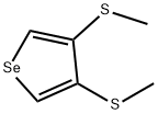 3,4-Bis(methylthio)selenophene 结构式