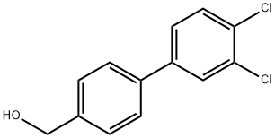 4-(3,4-Dichlorophenyl)benzyl alcohol 结构式