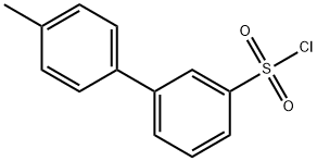 4'-甲基-[1,1'-联苯]-3-磺酰氯 结构式