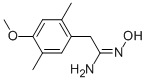 N-HYDROXY-2-(4-METHOXY-2,5-DIMETHYL-PHENYL)-ACETAMIDINE 结构式