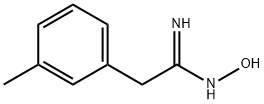 N-羟基-2-(间-甲苯基)乙酰亚胺 结构式