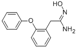 N-HYDROXY-2-(2-PHENOXY-PHENYL)-ACETAMIDINE 结构式