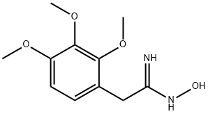 BENZENEETHANIMIDAMIDE, N-HYDROXY-2,3,4-TRIMETHYL- 结构式