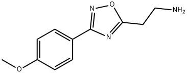 2-[3-(4-METHOXY-PHENYL)-[1,2,4]OXADIAZOL-5-YL]-ETHYLAMINE