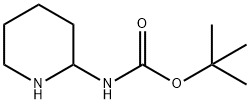 2-BOC-AMINOPIPERIDINE 结构式