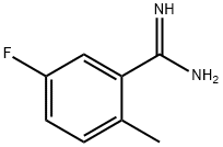2-甲基-5-氟苯甲脒 结构式