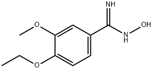 (Z)-4-Ethoxy-N'-hydroxy-3-methoxybenzene-1-carboximidamide 结构式