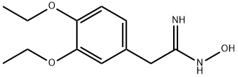 2-(3,4-DIETHOXY-PHENYL)-N-HYDROXY-ACETAMIDINE 结构式