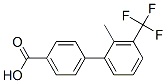 4-(2-Methyl-3-(trifluoromethyl)phenyl)benzoic acid 结构式