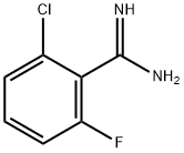 2-氯-6-氟苯甲脒 结构式