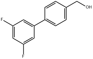 4-(2,6-Difluorophenyl)benzyl alcohol 结构式