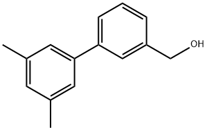 3-(3,5-Dimethylphenyl)benzyl alcohol 结构式