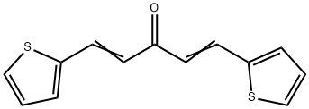 1,5-BIS-(2-THIENYL)-1,4-PENTADIEN-3-ONE 结构式