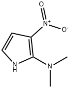 1H-Pyrrol-2-amine,  N,N-dimethyl-3-nitro- 结构式