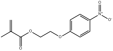 2-(4-NITROPHENOXY) ETHYL METHACRYLATE 结构式