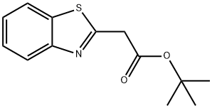 TERT-BUTYL 2-(BENZO[D]THIAZOL-2-YL)ACETATE 结构式