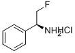 (S)-(FLUOROMETHYL)-BENZENEMETHANAMINE HYDROCHLORIDE 结构式