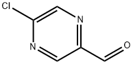 5-氯吡嗪-2-甲醛 结构式