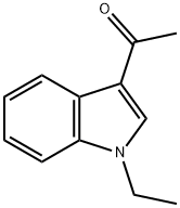 1-(1-乙基-1H-吲哚-3-基)乙酮 结构式