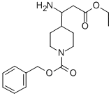 Benzyl4-(1-amino-3-ethoxy-3-oxopropyl)piperidine-1-carboxylate