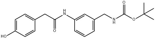 {3-[2-(4-HYDROXY-PHENYL)-ACETYLAMINO]-BENZYL}-CARBAMIC ACID TERT-BUTYL ESTER
