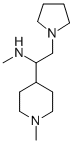 N-甲基-1-(1-甲基哌啶-4-基)-2-(吡咯烷-1-基)乙-1-胺 结构式