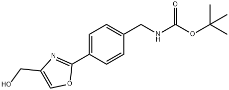 tert-Butyl4-(4-(hydroxymethyl)oxazol-2-yl)benzylcarbamate