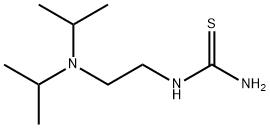 1-(2-(二异丙基氨基)乙基)硫脲 结构式