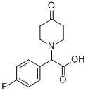 2-(4-Fluorophenyl)-2-(4-oxopiperidin-1-yl)aceticacid