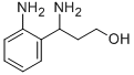 3-氨基-3-(2-氨基苯基)丙-1-醇 结构式