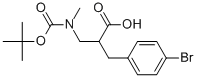 2-N-BOC-3-(4-BROMO-PHENYL)-2-METHYLAMINOMETHYL-PROPIONIC ACID
