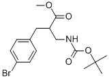 Methyl2-(4-bromobenzyl)-3-((tert-butoxycarbonyl)amino)propanoate