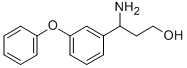 3-(3-苯氧基苯基)-DL-Β-丙氨醇 结构式