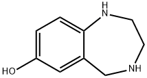 2,3,4,5-四氢-1H-苯并[E][1,4]二氮杂卓-7-醇 结构式