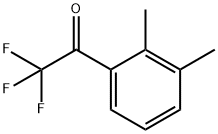 1-(2,3-二甲基苯基)-2,2,2-三氟乙烷-1-酮 结构式