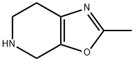 噁唑并[5,4-C]吡啶, 4,5,6,7-四氢-2-甲基- 结构式