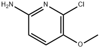 6-氯-5-甲氧基吡啶-2-胺 结构式