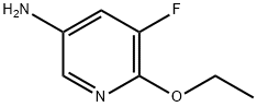 3-氨基-5-氟-6-乙氧基吡啶 结构式