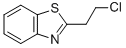 Benzothiazole, 2-(2-chloroethyl)- (9CI) 结构式